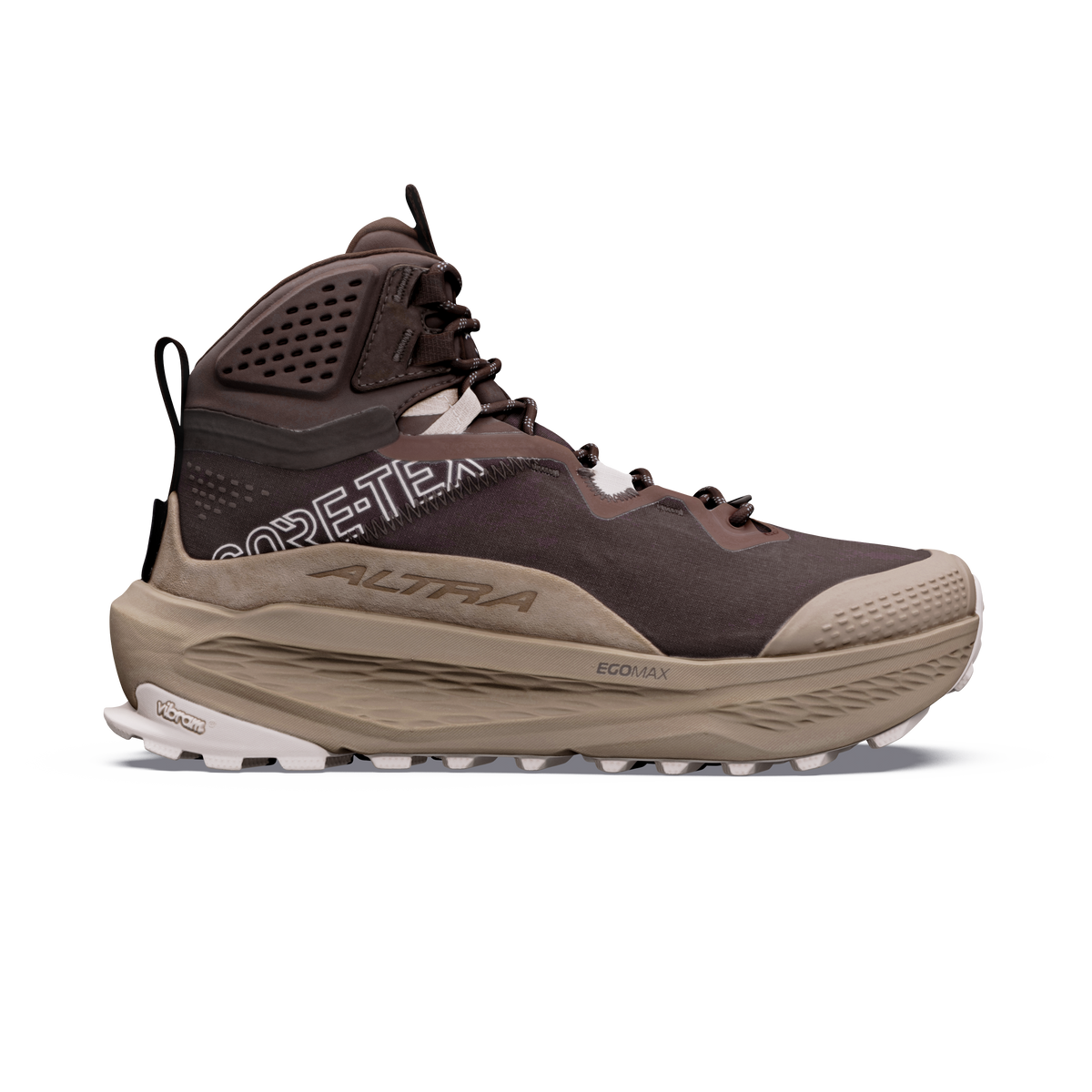 Altra Olympus 7 Mid GTX Hiking Boots - Women's - CHOCOLATE TORTE/MOUNTAIN TRAIL/WHISPER PINK
