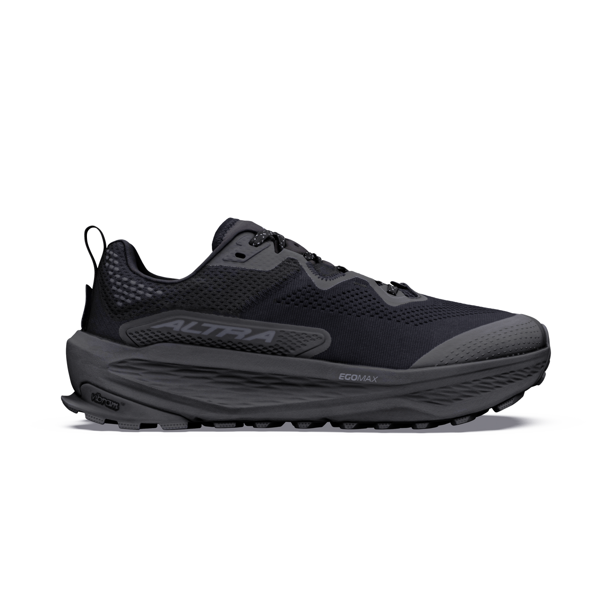 Altra Olympus 7 Trail Running Shoes - Men's - BLACK/BLACK/DARK SHADOW