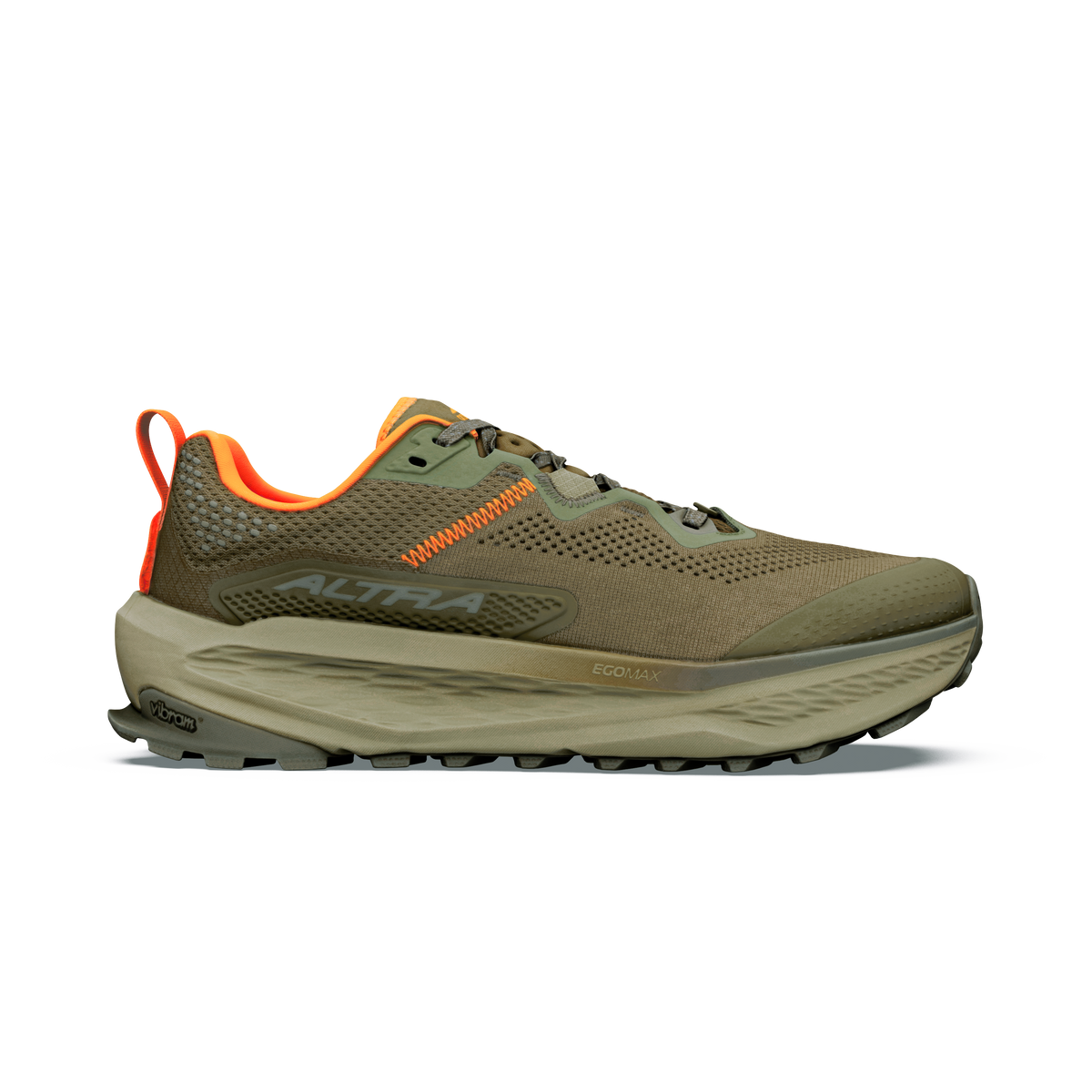 Altra Olympus 7 Trail Running Shoes - Men's - DARK OLIVE/BLACK/ALOE