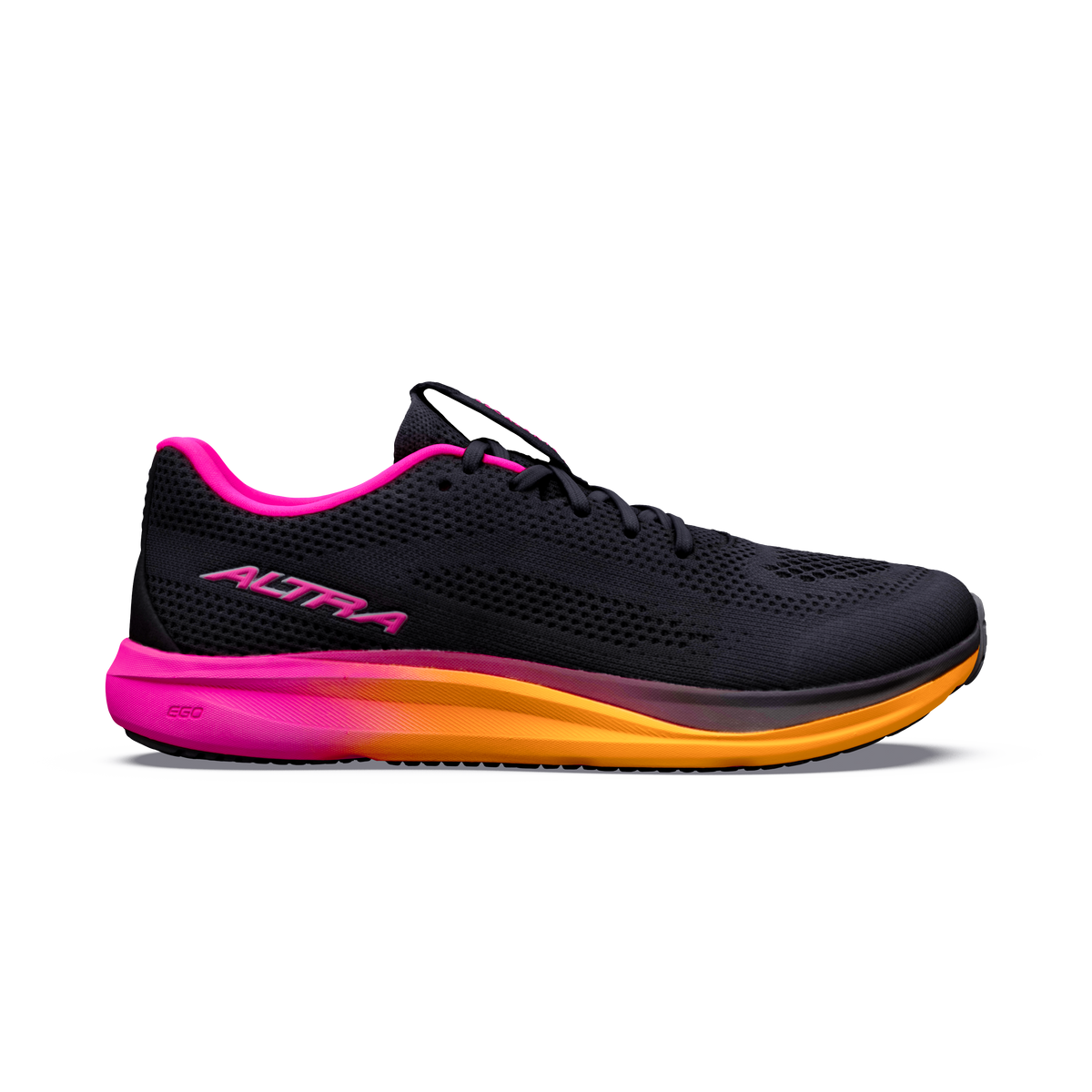 Altra Escalante 5 Women's Road Running Shoe - BLACK/PINK GLOW/ORANGE POP