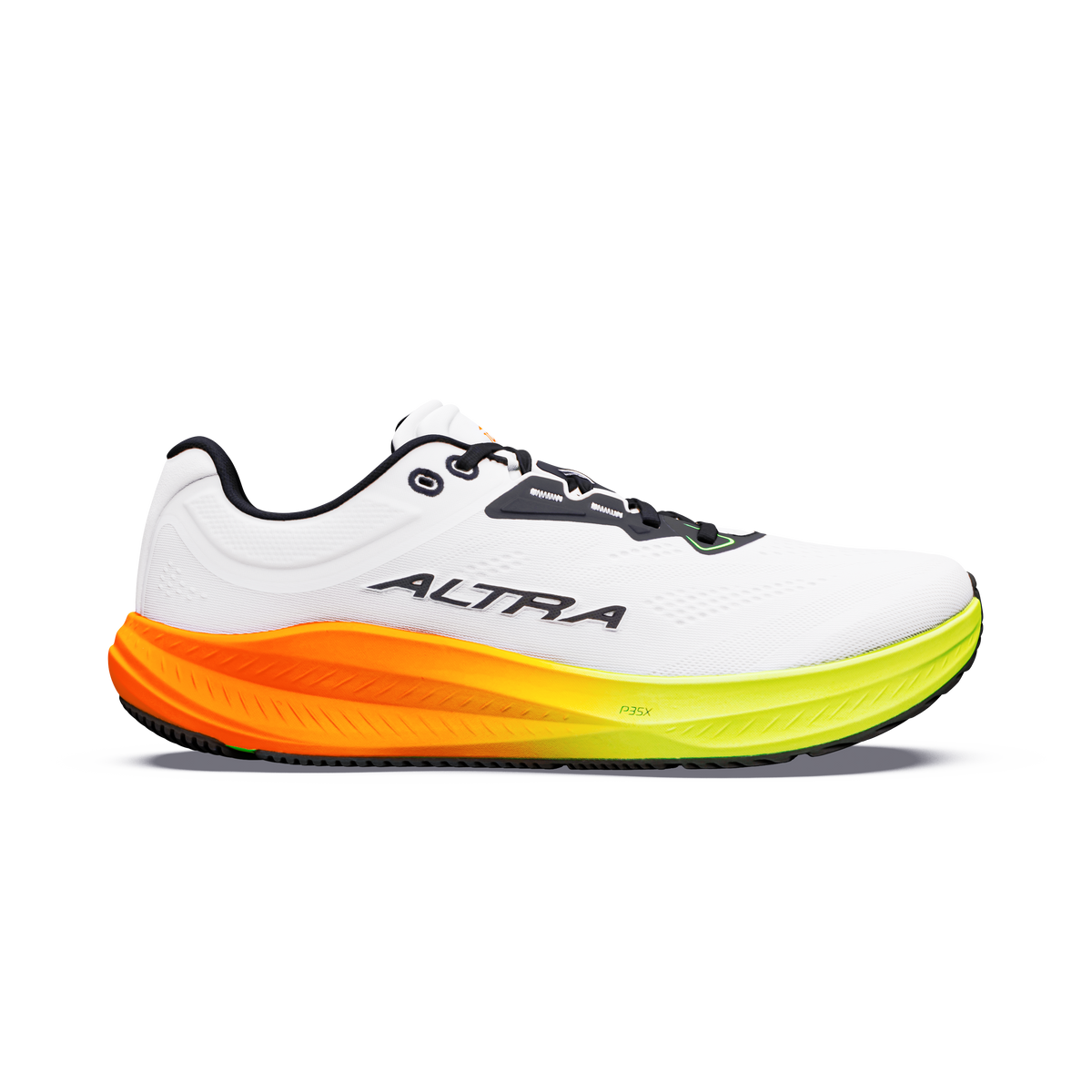 Altra Torin 9 Men's Road Running Shoe - White/Black/Safety Yellow