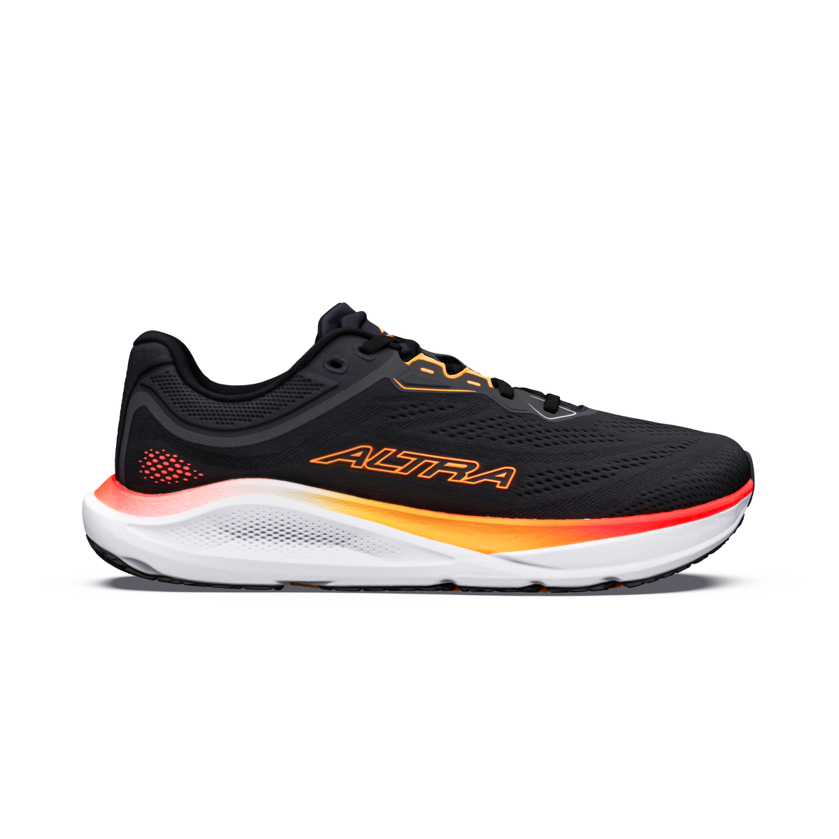 Altra Torin ST Men's Stability Running Shoe - BLACK/ORANGE POP/CORAL
