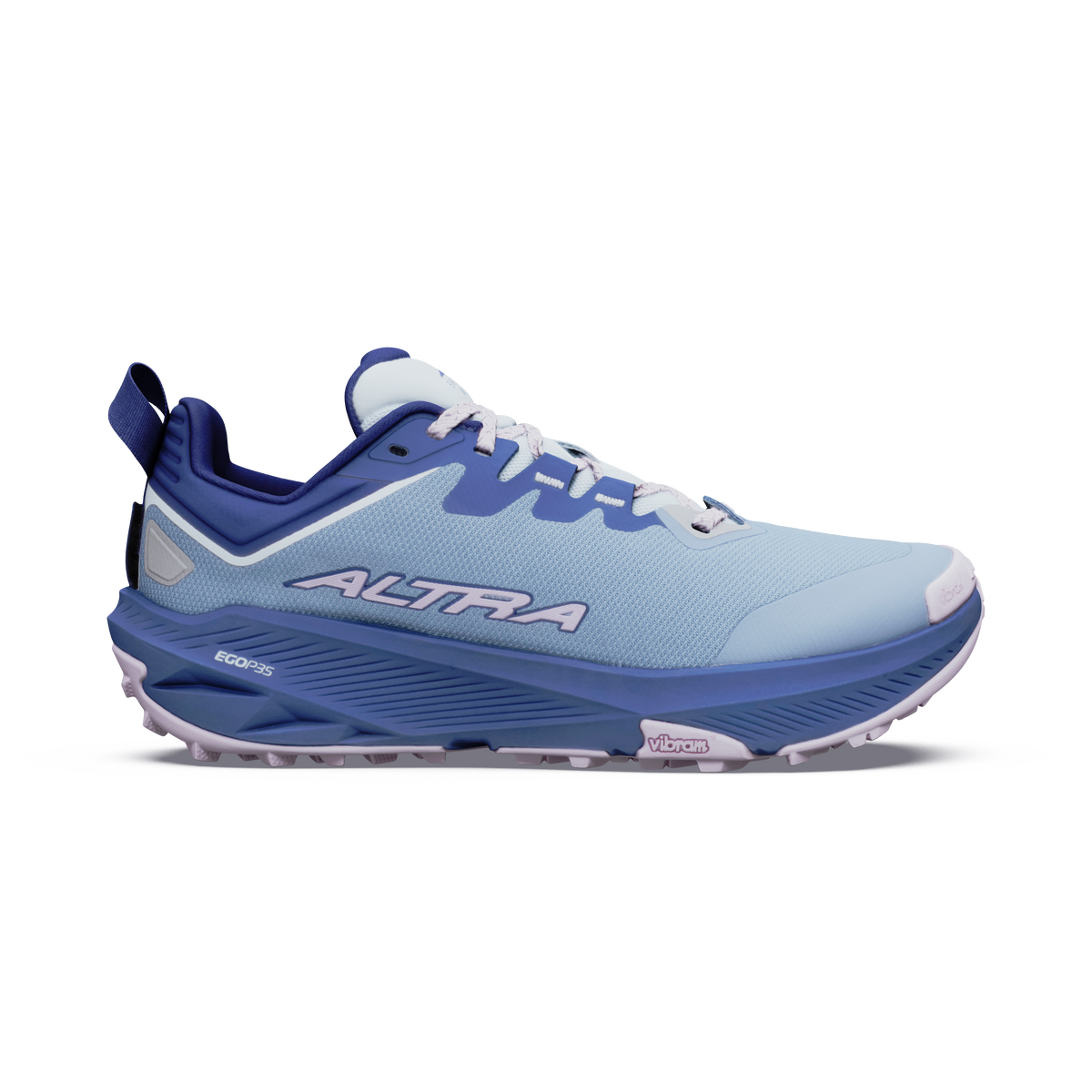 Altra Experience Wild 3+ Women's trail running shoe in Windward Blue colorway