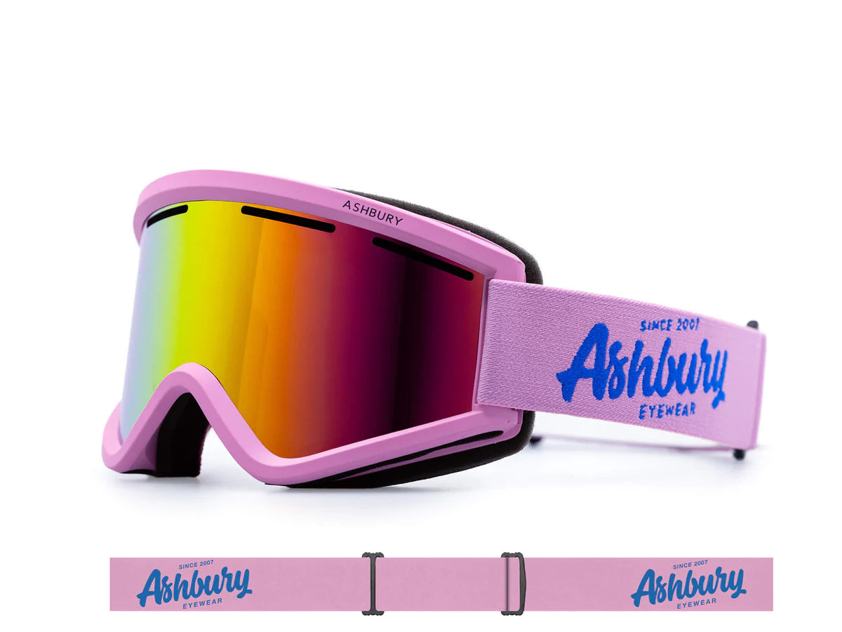 Ashbury Blackbird Snow Goggles – Snap Fit Lens System & UV Protection