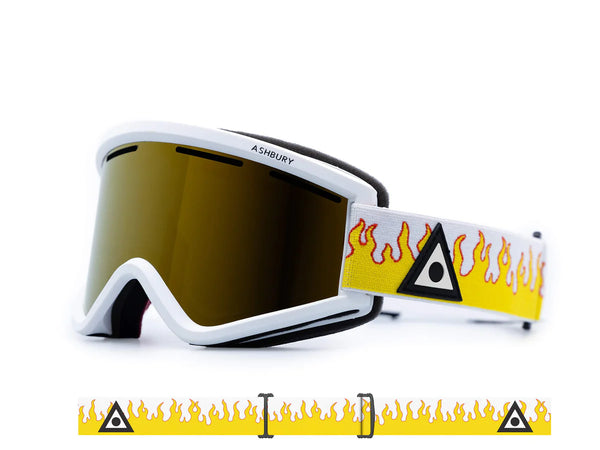 Ashbury Blackbird Snow Goggles – Snap Fit Lens System & UV Protection
