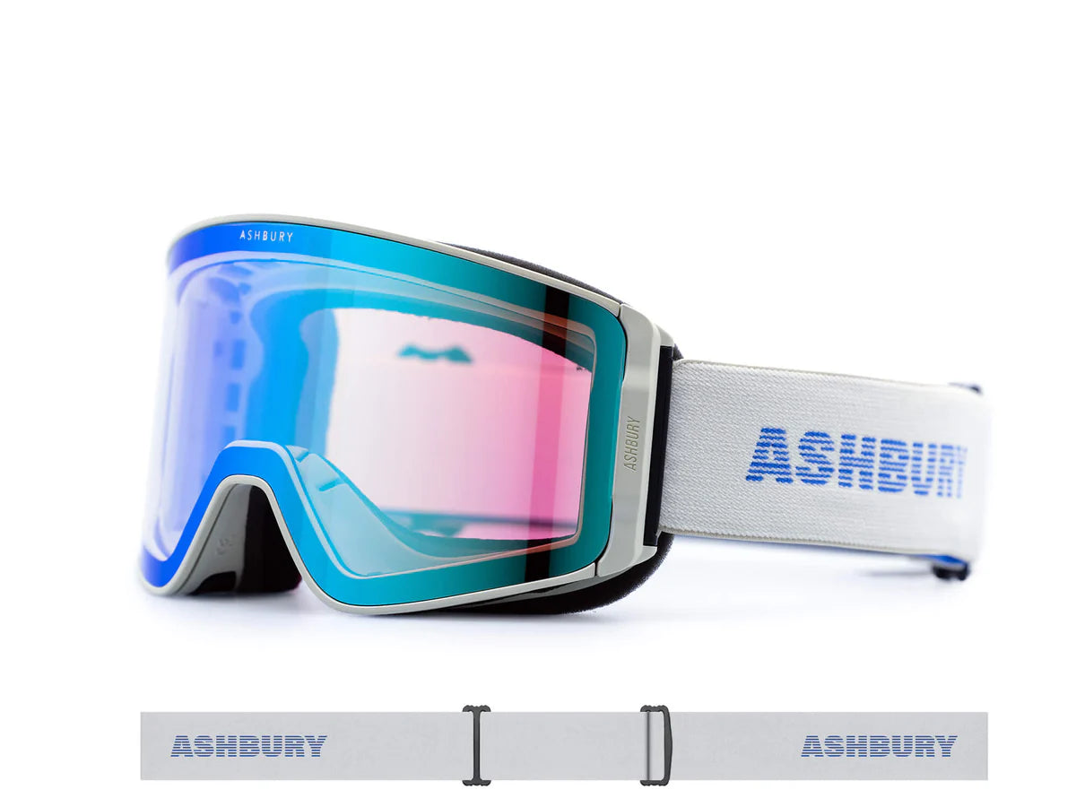 Ashbury Thunderbolt Snow Goggles – Magnetic Lens, Clip-Lock System & UV Protection