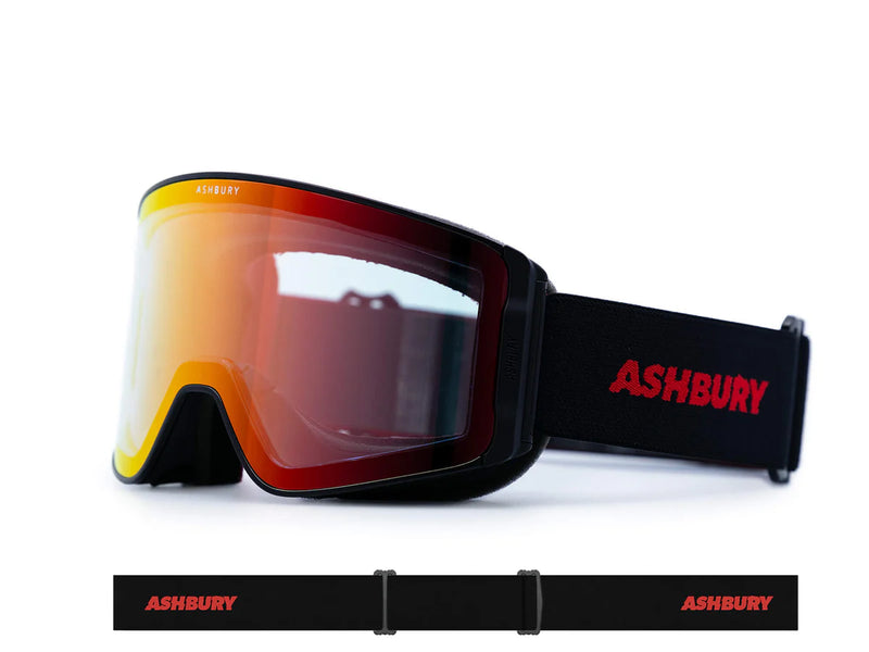 ashbury goggle lenses Ashbury Thunderbolt Snow Goggles – Magnetic Lens, Clip-Lock System & UV Protection