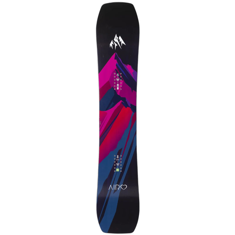 Jones Airheart 2.0 Snowboard - Women's 2025| Built for speed and air with a mid-stiff flex