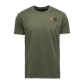 Black Diamond Men's Faded Short Sleeve Tee – Organic Cotton & Everyday Comfort