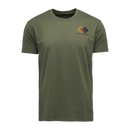 Black Diamond Men's Faded Short Sleeve Tee – Organic Cotton & Everyday Comfort