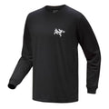 Arc'teryx Kragg SL Cotton Bird Title Long Sleeve - Men’s Lightweight Organic Cotton Logo Shirt