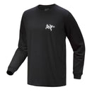 Arc'teryx Kragg SL Cotton Bird Title Long Sleeve - Men’s Lightweight Organic Cotton Logo Shirt