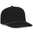 Outdoor Cap 550PF Performance 5-Panel Cap – High Crown Structured Hat with Moisture-Wicking Sweatband & Visor Cord
