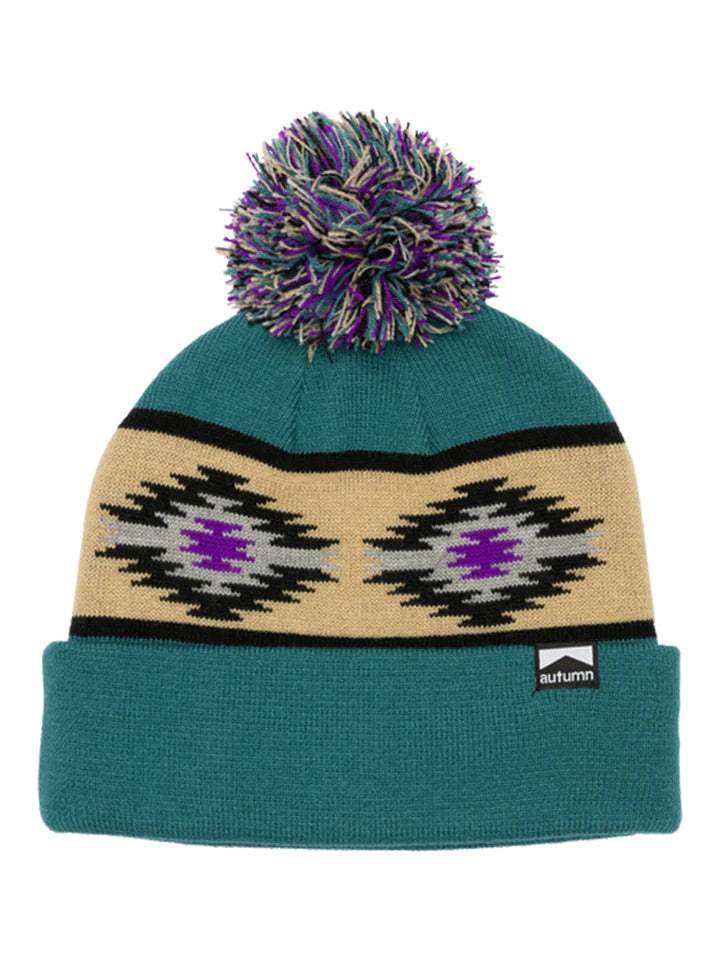 Autumn Blanket Pom Beanie