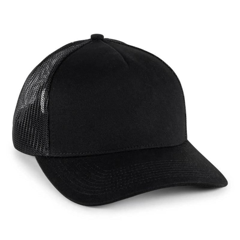 Outdoor Cap 571 Premium 5-Panel Trucker Cap – Modern Design with Chino Twill Front & Mesh Back