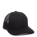 Outdoor Cap OC770 Premium Low Profile Trucker Cap – Pro Round Crown Structured Hat with Mesh Back Panels