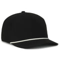 Outdoor Cap 550PF Performance 5-Panel Cap – High Crown Structured Hat with Moisture-Wicking Sweatband & Visor Cord