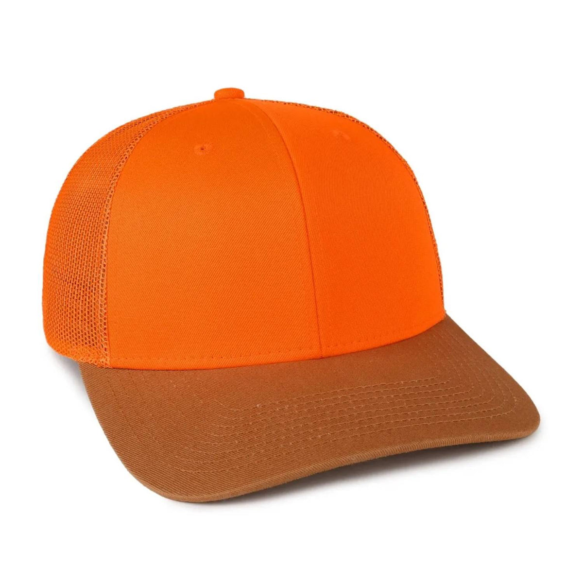 Outdoor Cap OC771 Premium Modern Trucker Cap – Pro Round Crown, Mesh Back, Structured Fit, Adjustable Snapback