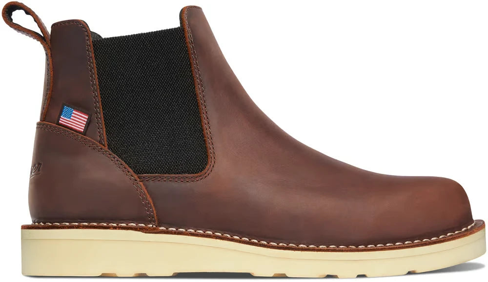 Danner Bull Run Chelsea 6" Steel Toe Boot - Men's