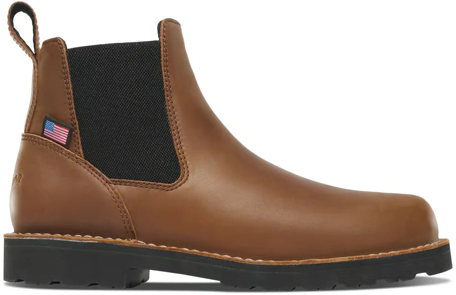 Danner Bull Run Chelsea 6" Steel Toe Boot - Men's