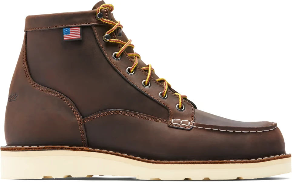 Danner Bull Run Moc Toe 6" Steel Toe Boot - Men's