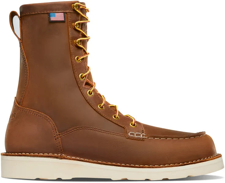 Danner Bull Run 8" Moc Toe Steel Toe Boot - Men's