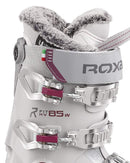 Roxa R-Fit W 85 Women’s Ski Boots - Light Grey/Plum | Comfortable and Supportive for Recreational Skiing