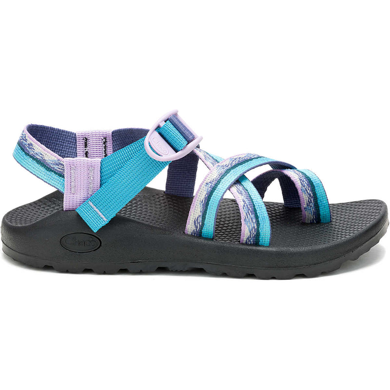 Chaco Z/2 Classic Landscapes Women's Sandals – Ridge Gray/Blue, Size 6, with Adjustable Straps for Durable Comfort