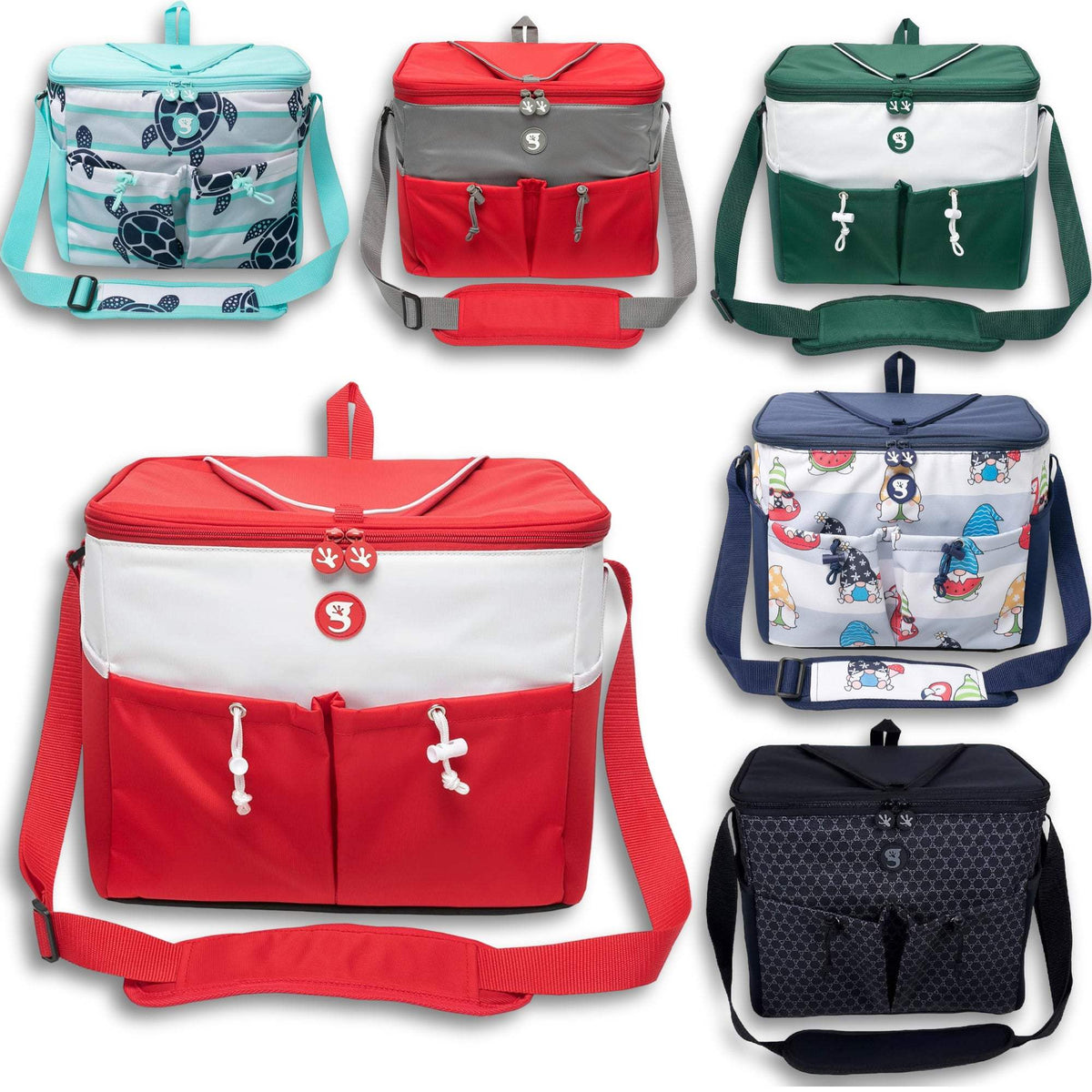 Gecko Large Cooler – Holds 15 Bottles or 24 Cans, Premium Insulation for Outdoor Adventures