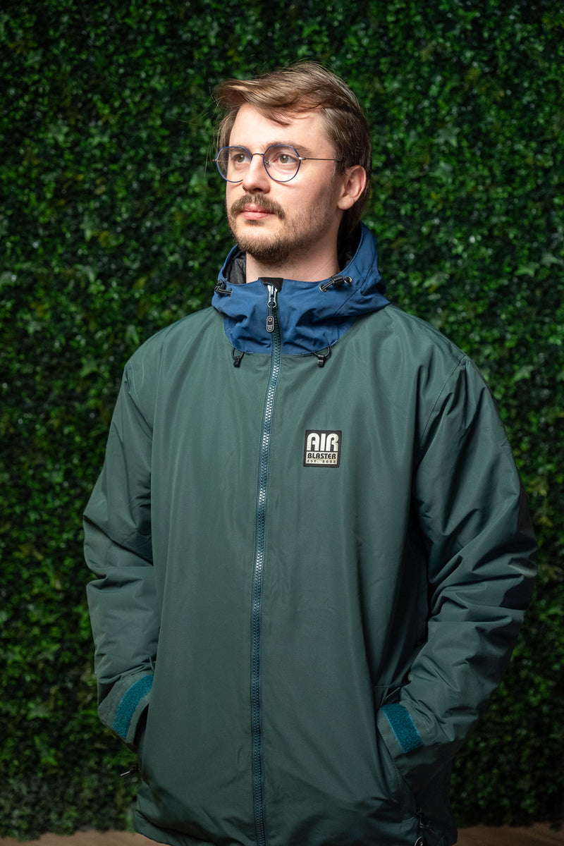 Airblaster Freedom Parka in Night Spruce | Warm and Stylish Small Fit Parka for Cold Weather and Urban Adventures