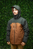 FlyLow Roswell Jacket Men's Insulated Two Layer Ski and Snowboard Jacket