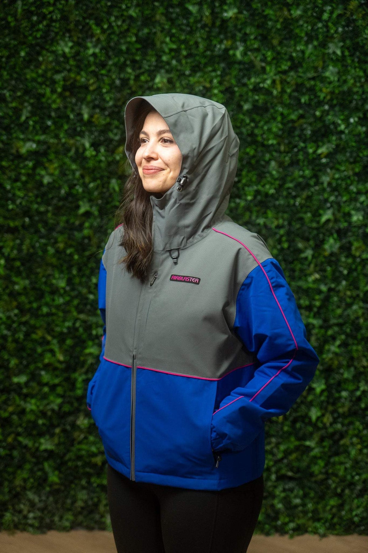 Airblaster Lady Revert Jacket in Shark - Sleek and Functional