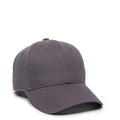 Outdoor Cap BCT-600 Structured Brushed Cotton Twill Solid Back Cap – Adjustable Hook/Loop Closure