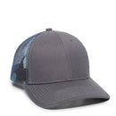 Outdoor Cap OC771 Premium Modern Trucker Cap – Pro Round Crown, Mesh Back, Structured Fit, Adjustable Snapback