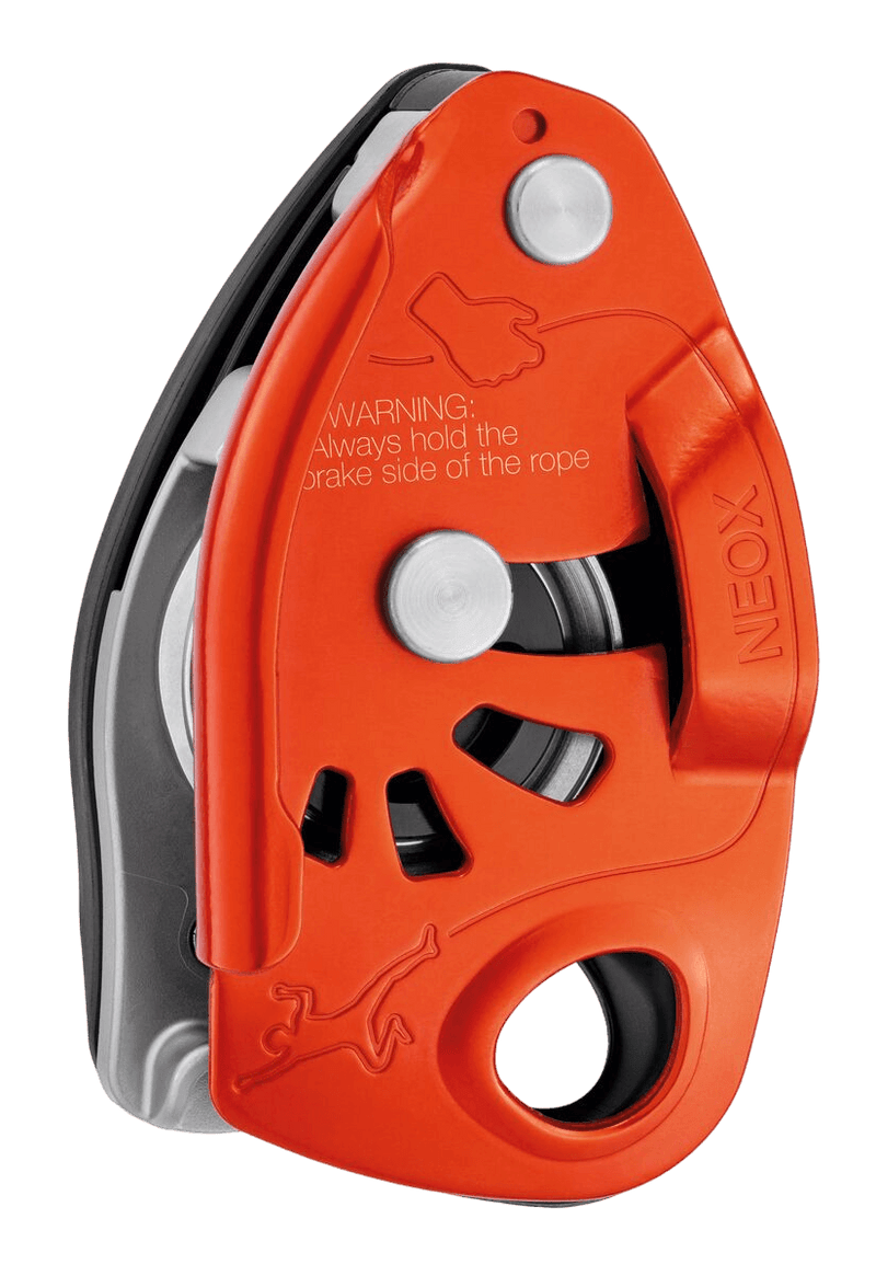 climbing safety gear High-Performance Petzl Neox Belay Device | Advanced Safety Gear for Secure Climbing and Rappelling