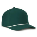 Outdoor Cap 550PF Performance 5-Panel Cap – High Crown Structured Hat with Moisture-Wicking Sweatband & Visor Cord