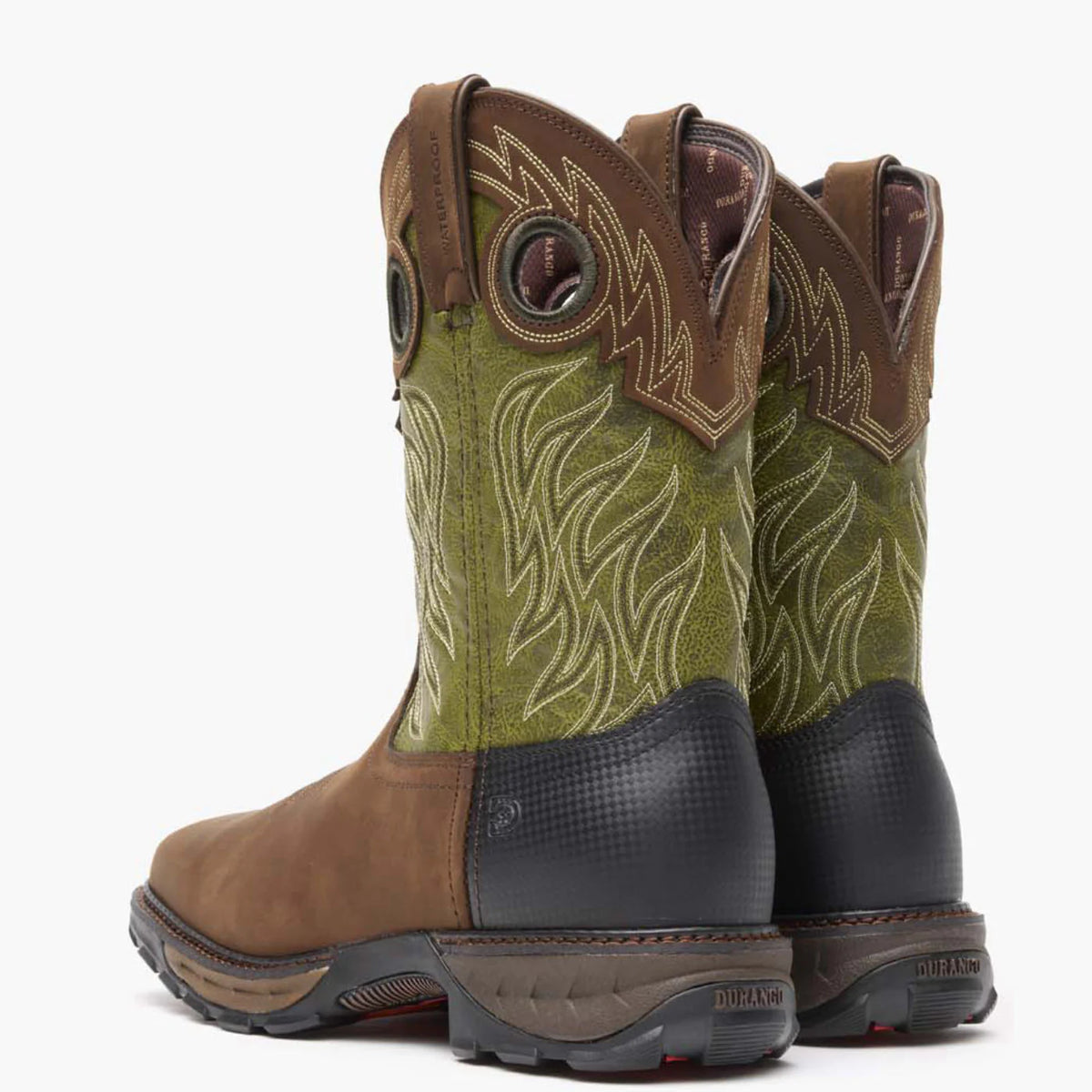 Durango® Maverick XP™ Square Toe Waterproof Western Work Boots - Men's