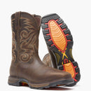 Durango® Maverick XP Steel Toe Waterproof Square Toe Western Work Boots - Men's