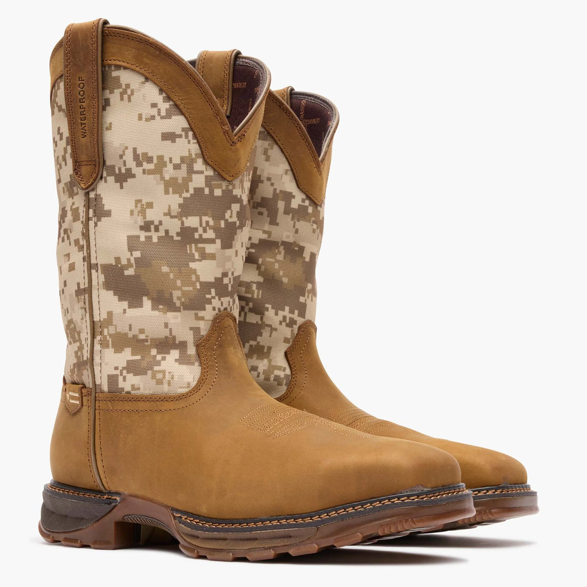 Durango® Maverick XP Steel Toe Waterproof Square Toe Western Work Boots - Men's