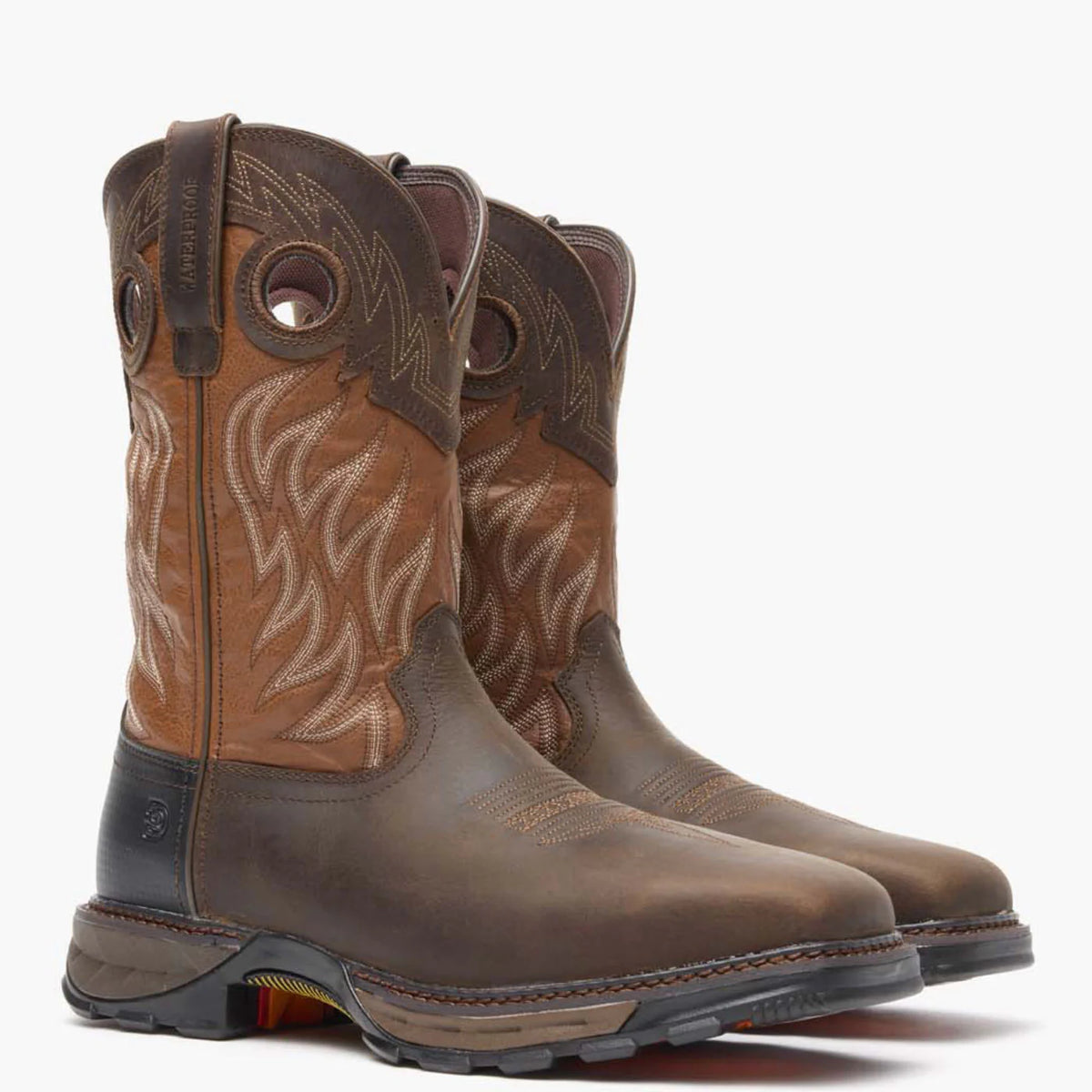 Durango® Maverick XP Steel Toe Waterproof Square Toe Western Work Boots - Men's