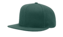 Richardson 510 Flatbill Snapback Cap Wool Blend Hat Hi-Profile Adjustable Snapback