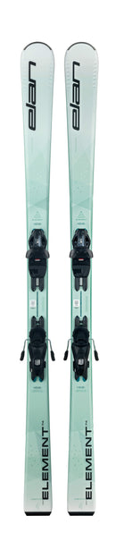 Elan Element 74 Skis + LS EL 9.0 GW Binding System - Women's 2025 | Ideal Ski for Women Beginners and Intermediates with Easy Turn and Adjustable Bindings