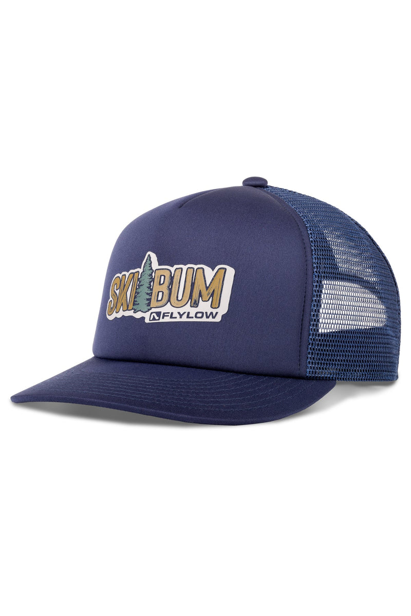 FlyLow Ski Bum Trucker Hat | Wear Your Ski Bum Pride with Every Adventure