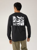 Arc'teryx Kragg SL Cotton Bird Title Long Sleeve - Men’s Lightweight Organic Cotton Logo Shirt