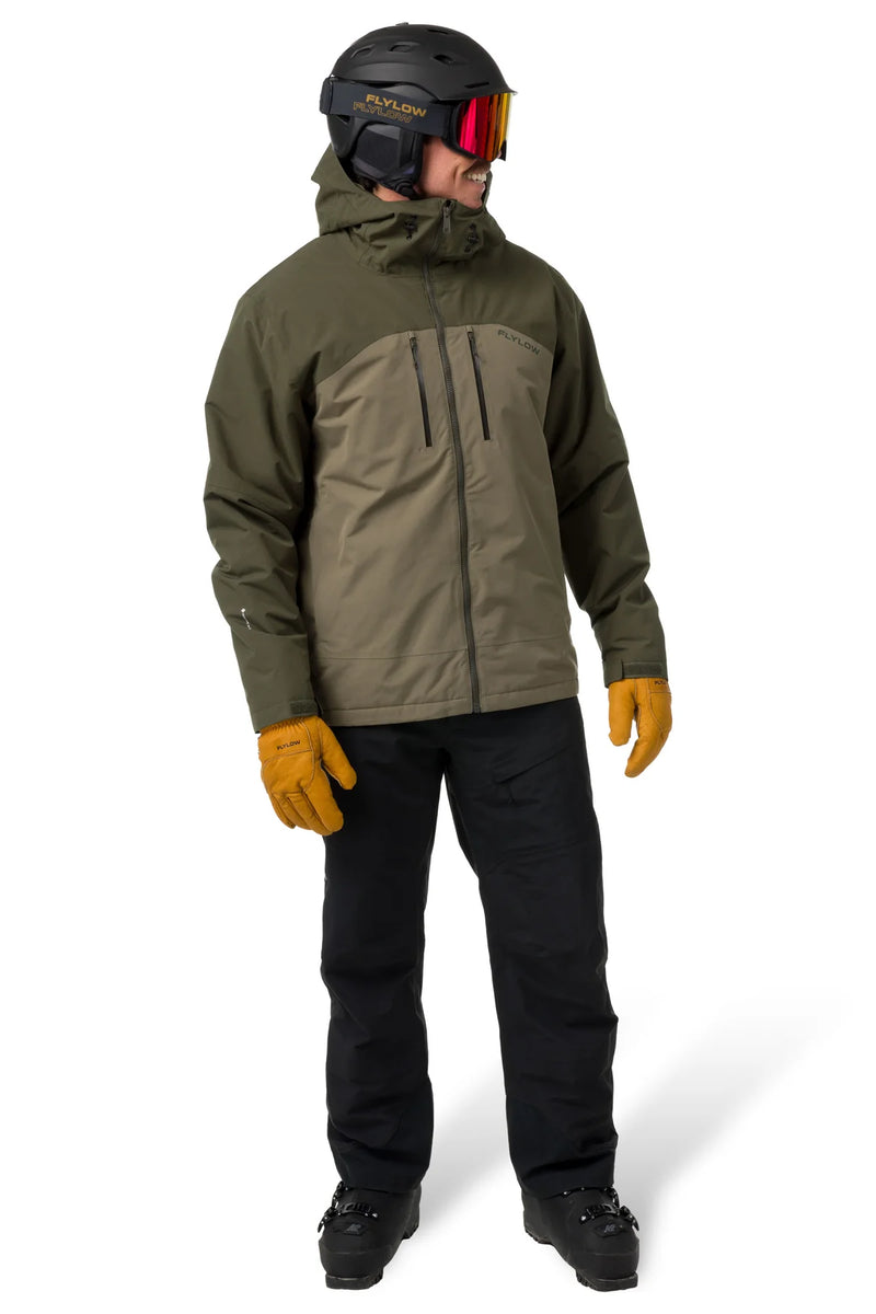 FlyLow Roswell Jacket Men's Insulated Two Layer Ski and Snowboard FlyLow Roswell Jacket Men's Insulated Two Layer Ski and Snowboard