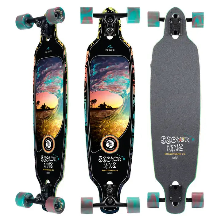 Sector 9 Fractal Shave Ice Complete Longboard