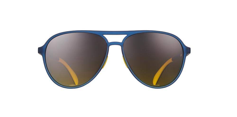 Goodr Mach Gs Polarized Aviator Sunglasses – No-Slip, No-Bounce, UV400 Protection for Running, Cycling & Everyday Adventure