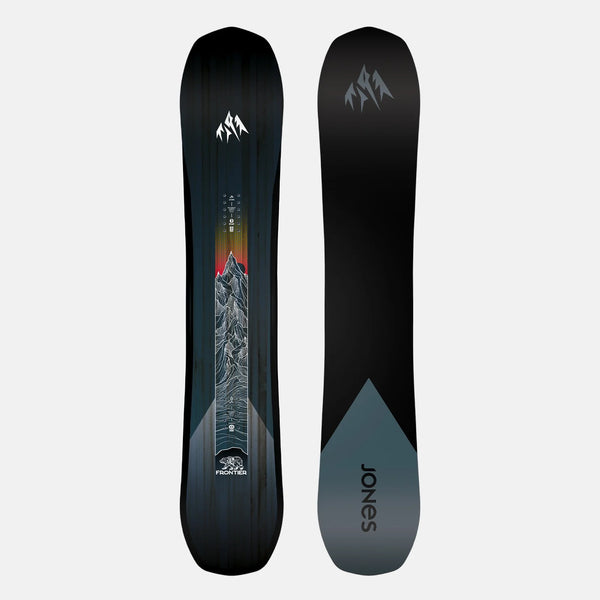 Jones Frontier Snowboard - Men's 2025|Very well-rounded, versatile All-Mountain board