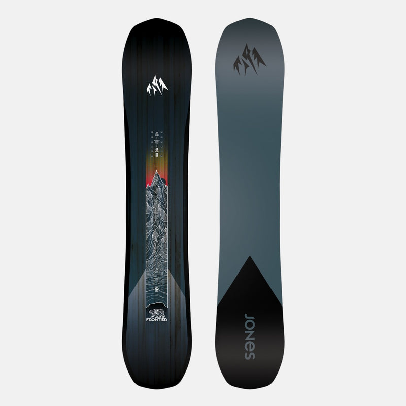 Jones Frontier Snowboard - Men's 2025|Very well-rounded, versatile All-Mountain board