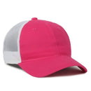 Outdoor Cap FWT-130 Garment Washed Trucker Hat – Unstructured Low Crown, Mesh Back, Adjustable Closure